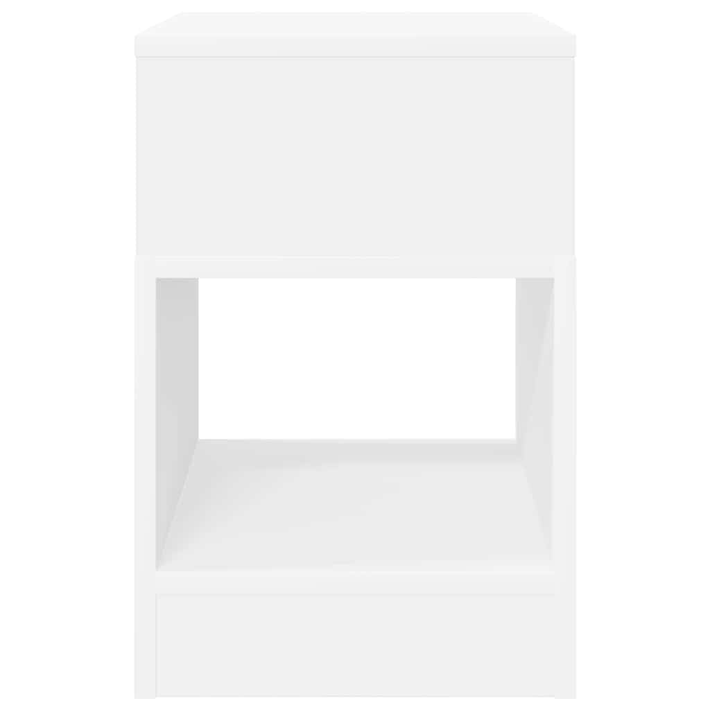 Tavolino Bianco 30,5 x 30 x 45 cm Legno multistrato | homemem39
