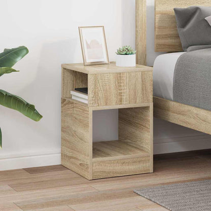 Tavolino Rovere Sonoma 30,5 x 30 x 45 cm Legno ingegnerizzato
