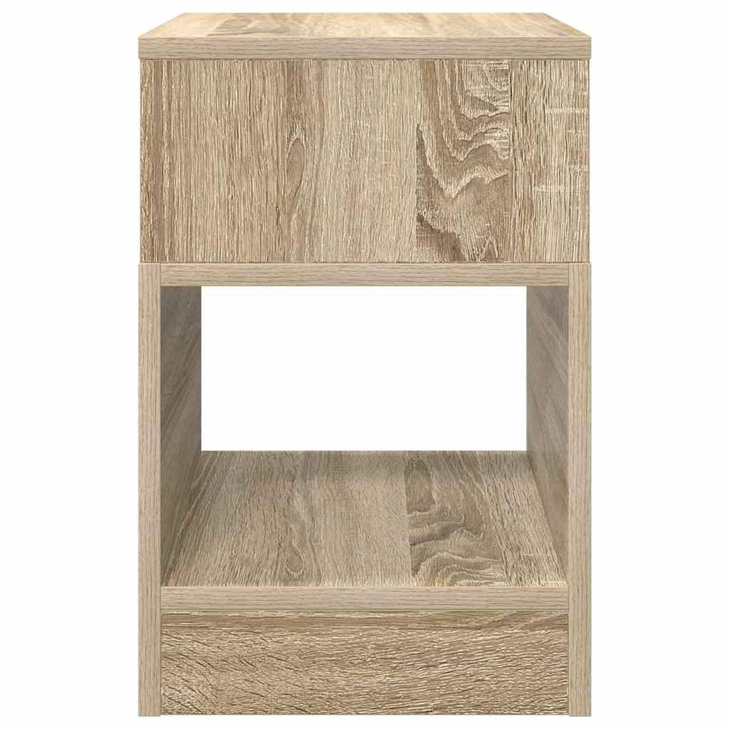 Tavolino Rovere Sonoma 30,5 x 30 x 45 cm Legno ingegnerizzato