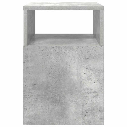 Tavolino Grigio cemento 30,5 x 30 x 45 cm Legno multistrato | homemem39