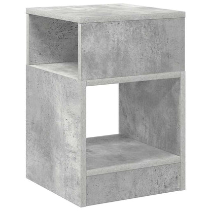 Tavolino 2 pcs Grigio cemento 30,5 x 30 x 45 cm | homemem39