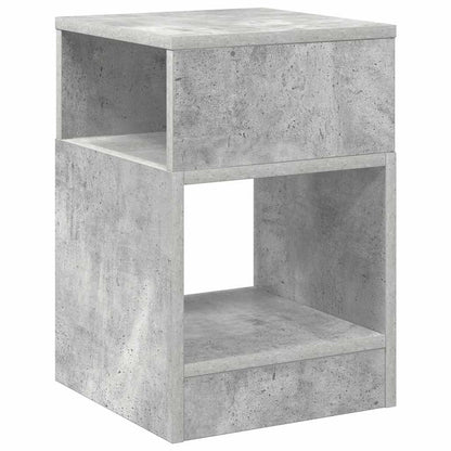 Tavolino 2 pcs Grigio cemento 30,5 x 30 x 45 cm | homemem39