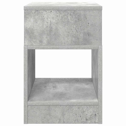 Tavolino 2 pcs Grigio cemento 30,5 x 30 x 45 cm | homemem39