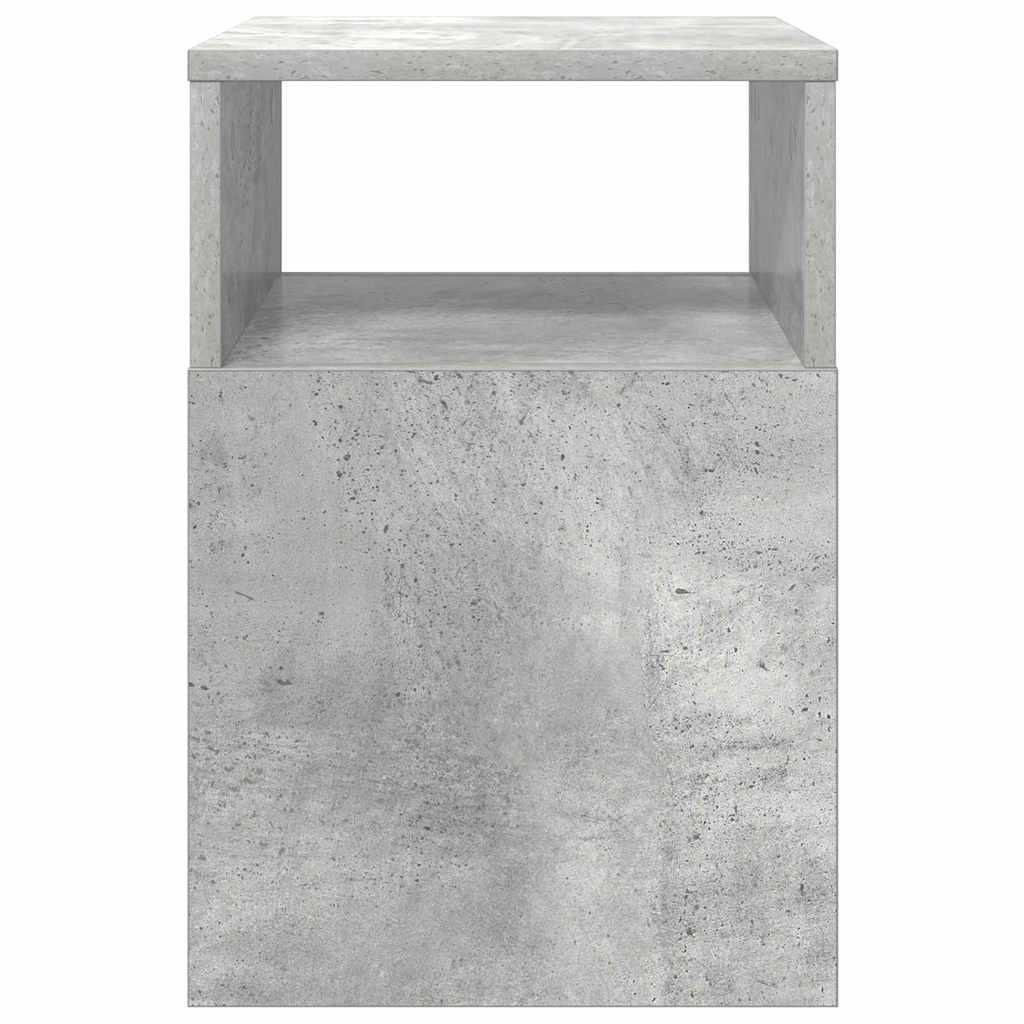 Tavolino 2 pcs Grigio cemento 30,5 x 30 x 45 cm | homemem39