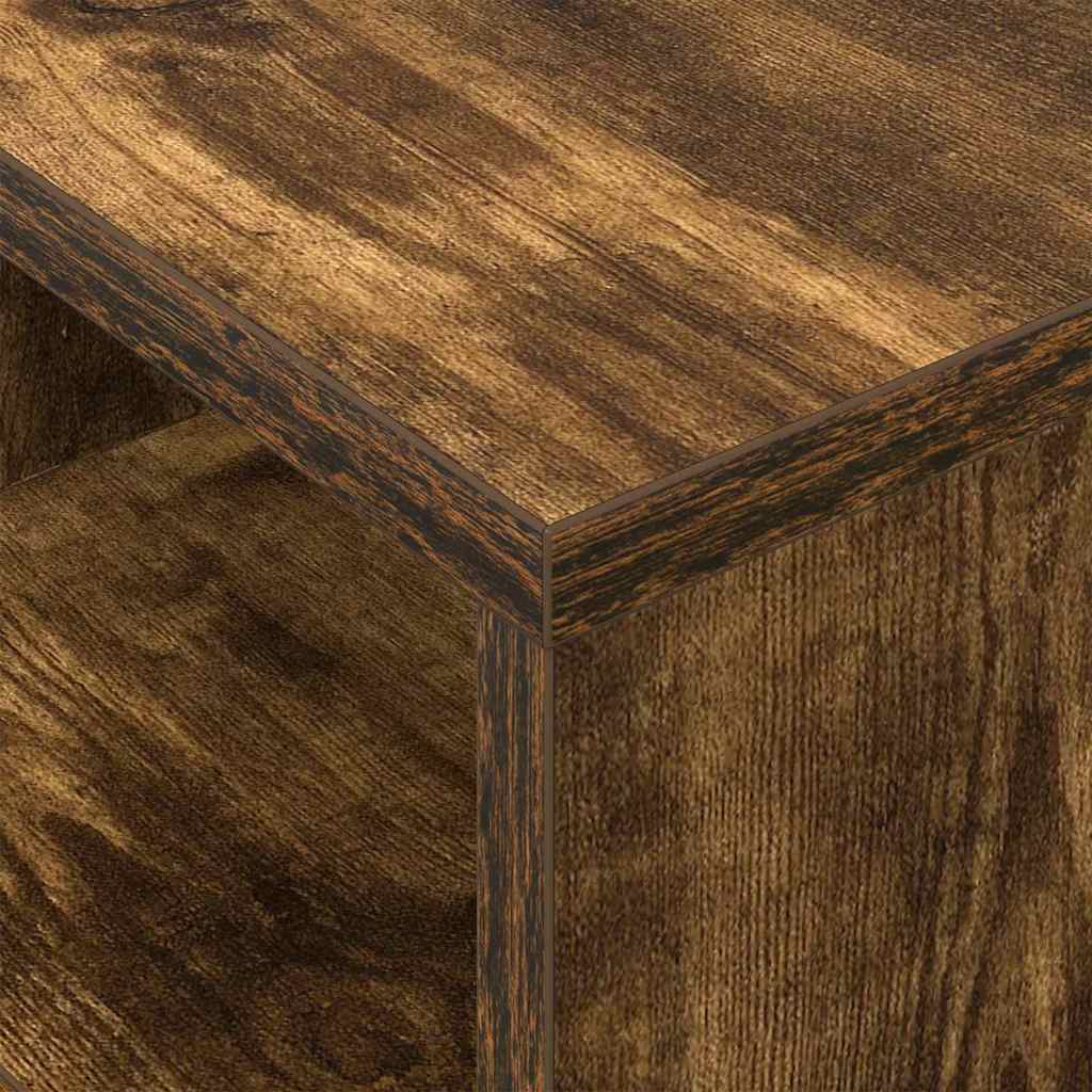 Tavolino 2 pcs Rovere fumé 30,5 x 30 x 45 cm Legno multistrato | homemem39