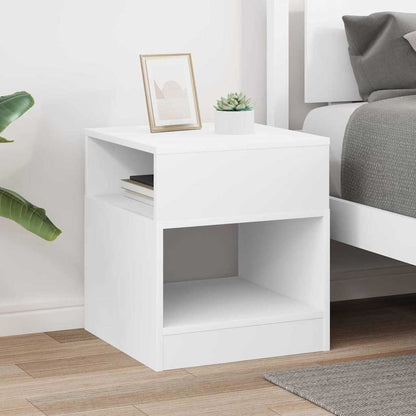 Tavolino Bianco 40,5 x 40 x 45 cm Legno multistrato | homemem39