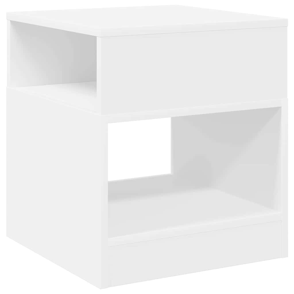 Tavolino Bianco 40,5 x 40 x 45 cm Legno multistrato | homemem39