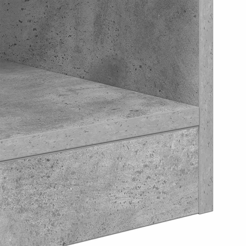 Tavolino Grigio cemento 40,5 x 40 x 45 cm Legno multistrato | homemem39