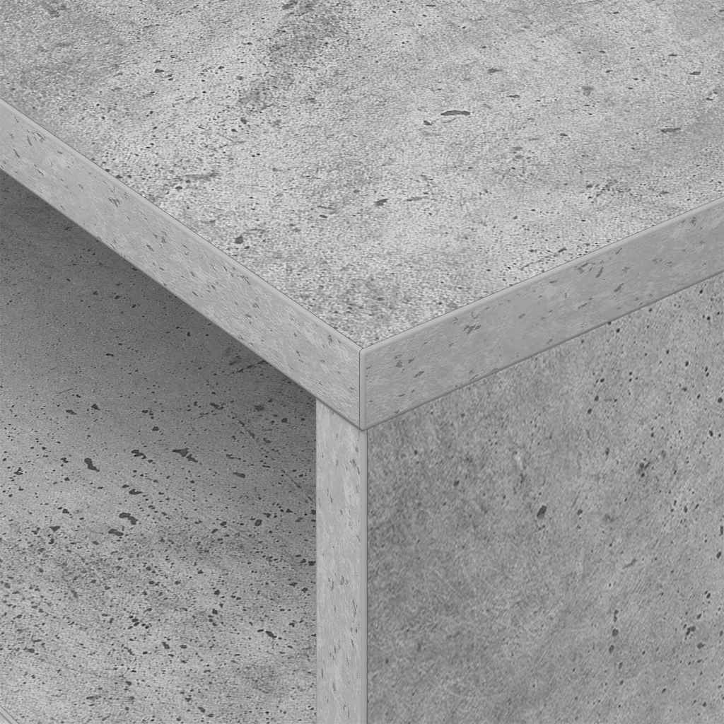 Tavolino 2 pcs Grigio cemento 40,5 x 40 x 45 cm | homemem39