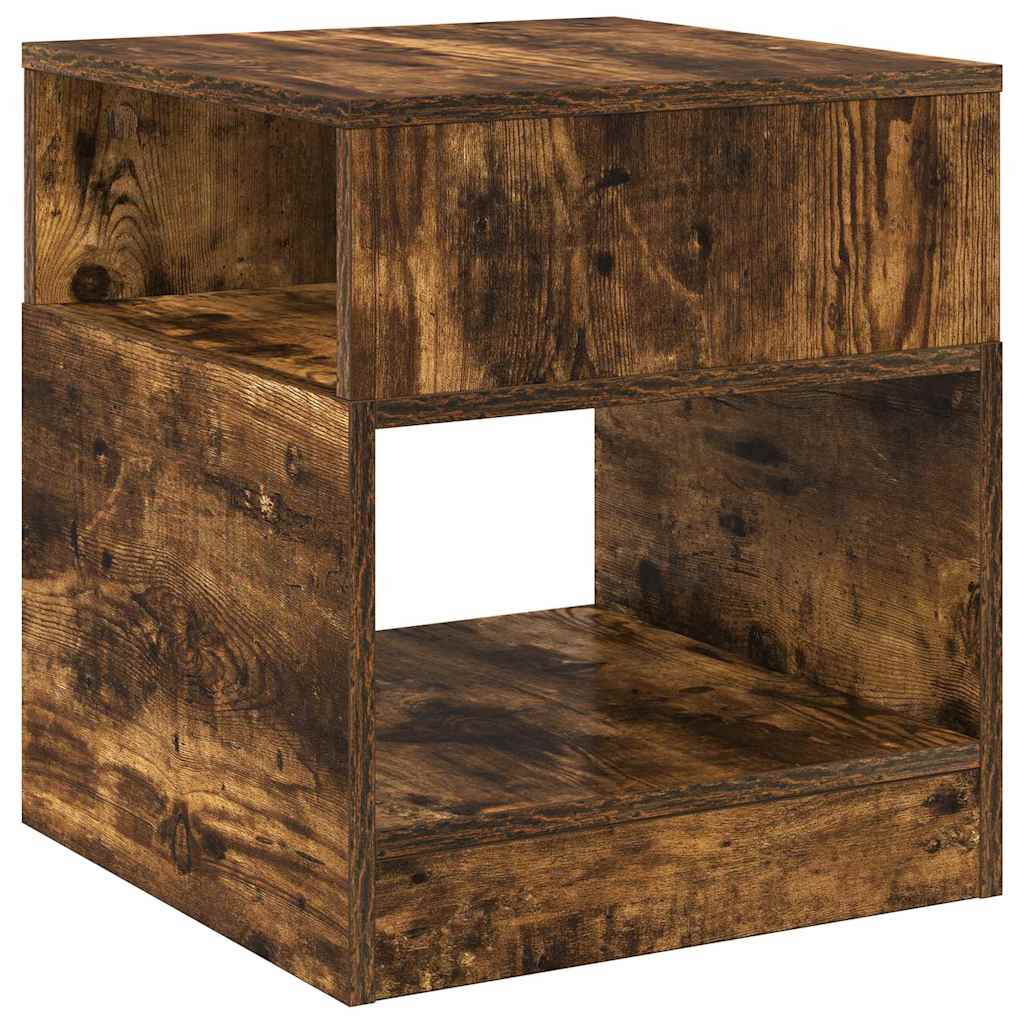 Tavolino Rovere fumé 40,5 x 40 x 45 cm Legno multistrato | homemem39