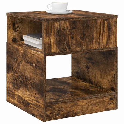 Tavolino Rovere fumé 40,5 x 40 x 45 cm Legno multistrato | homemem39