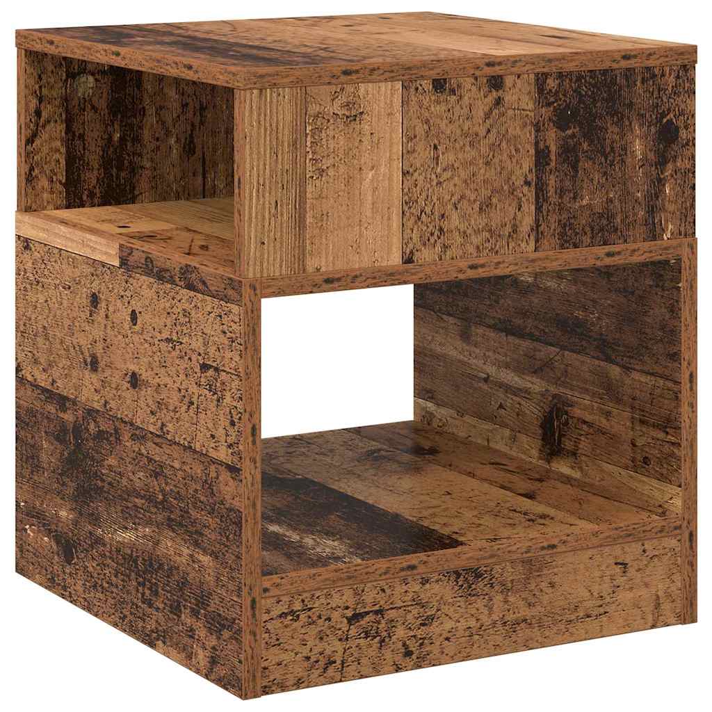 Tavolino Legno vecchio 40,5 x 40 x 45 cm Legno multistrato | homemem39
