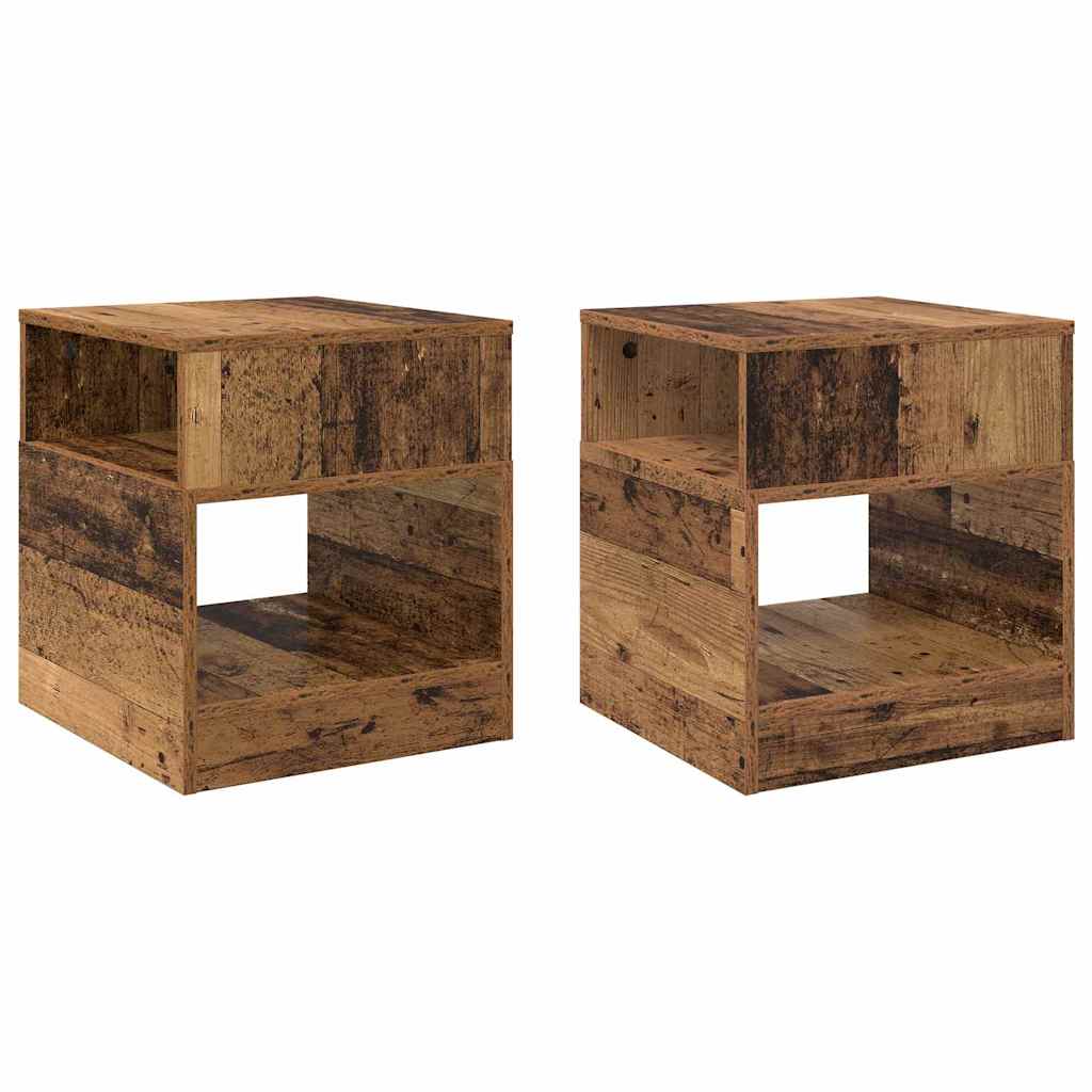Tavolino 2 pcs Legno vecchio 40,5 x 40 x 45 cm | homemem39