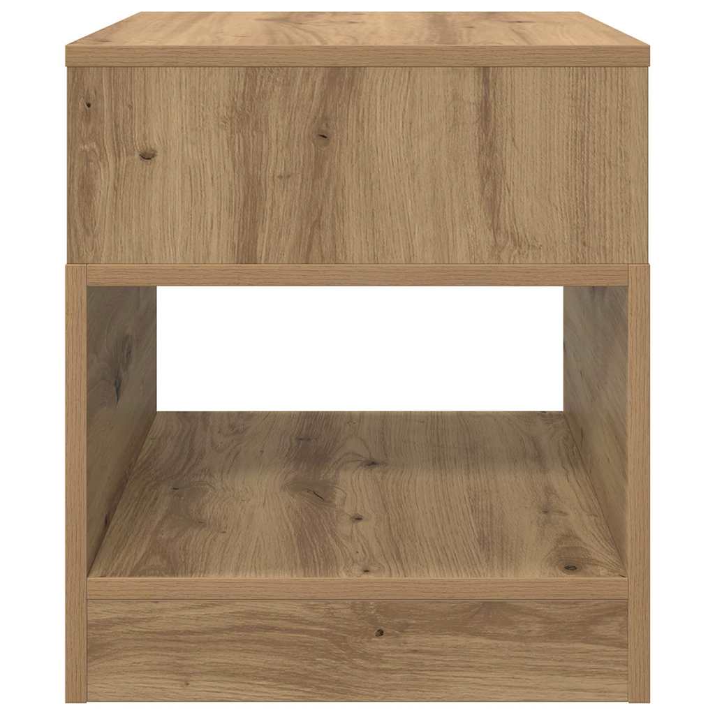 Tavolino Rovere artigianale 40,5 x 40 x 45 cm Legno multistrato | homemem39