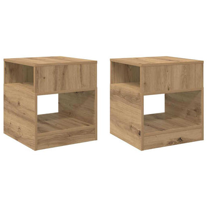 Tavolino 2 pz Rovere artigianale 40,5 x 40 x 45 cm | homemem39