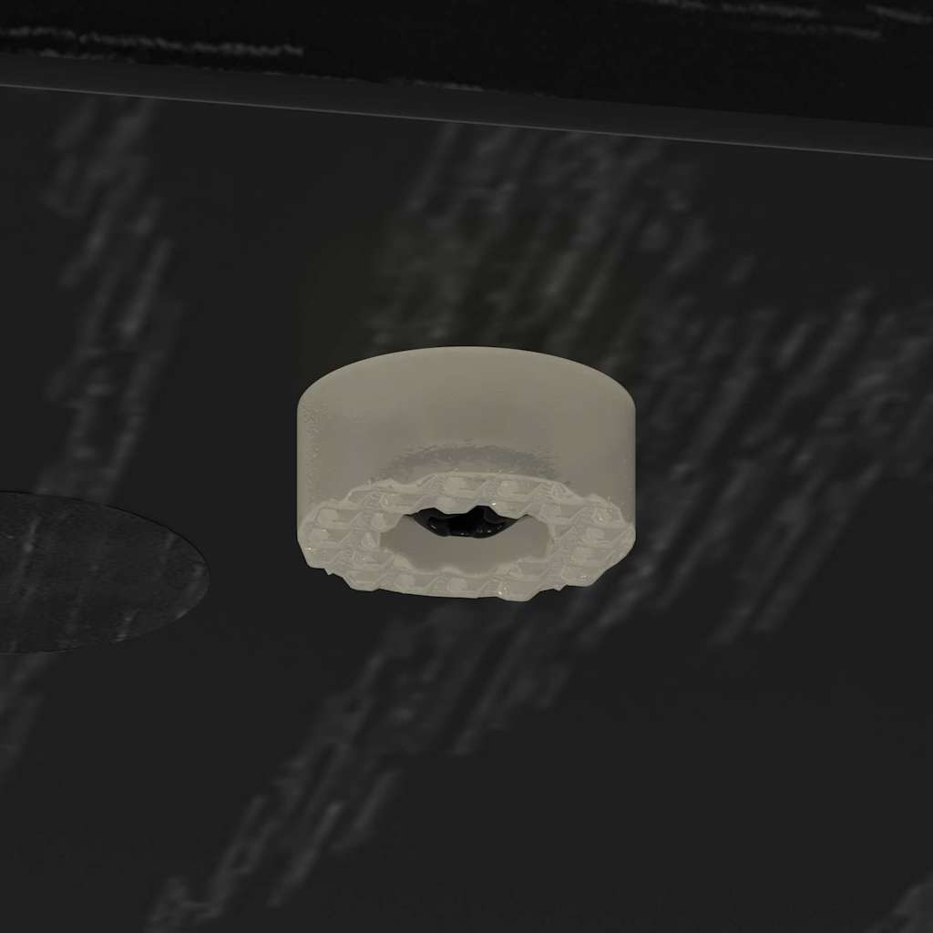 Tavolino Rovere Nero 30 x 30 x 56 cm Legno multistrato