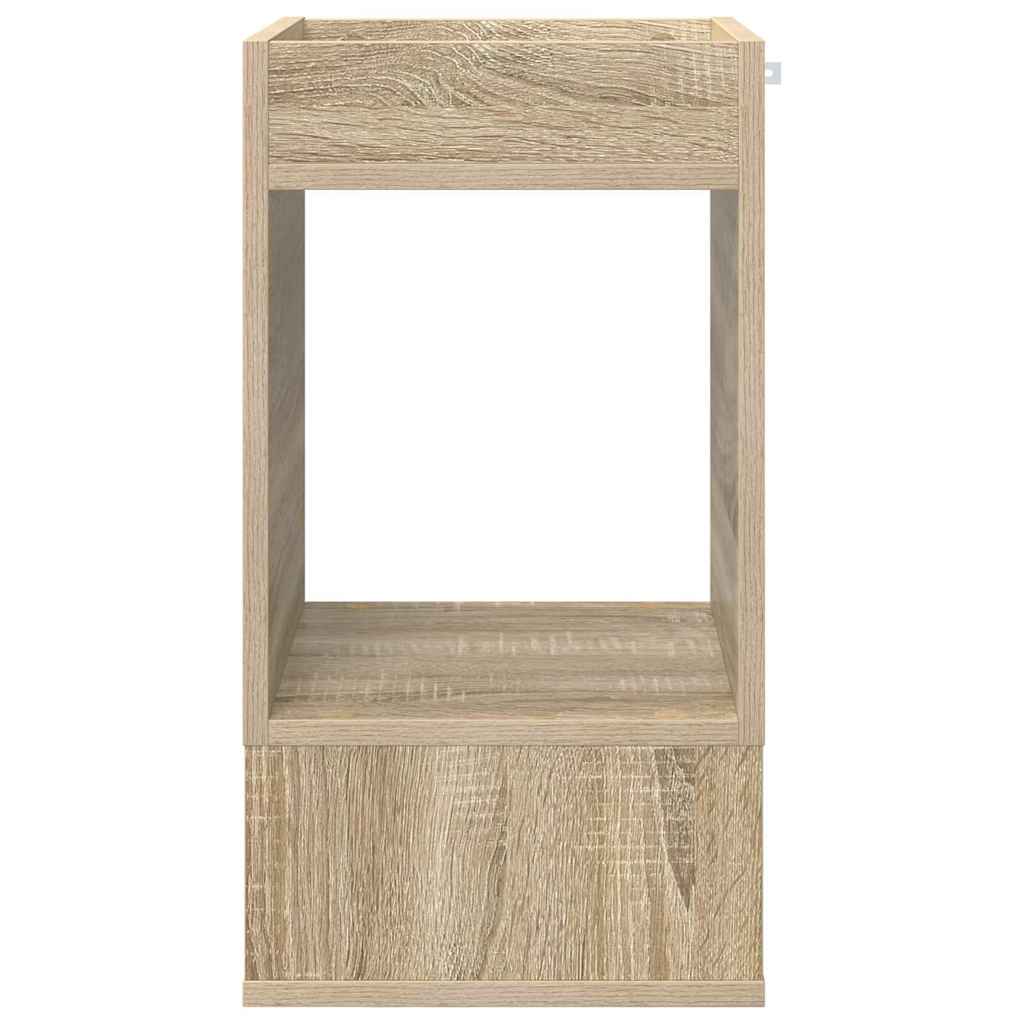 Tavolino 2 pcs Rovere Sonoma 30 x 30 x 56 cm Legno multistrato | homemem39