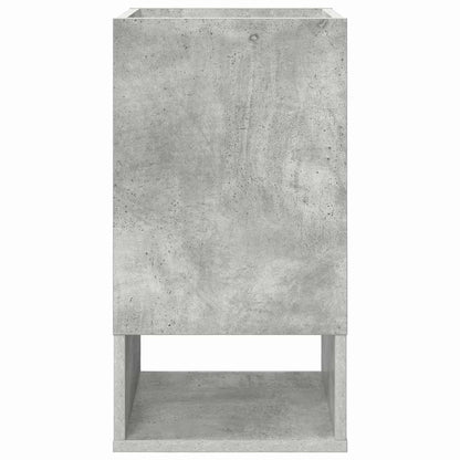 Tavolino Grigio cemento 30 x 30 x 56 cm Legno multistrato | homemem39