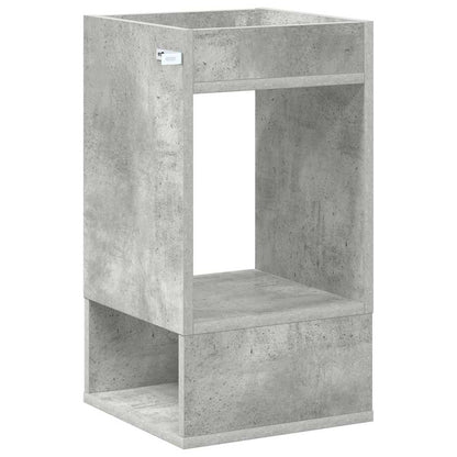Tavolino 2 pcs Grigio cemento 30 x 30 x 56 cm Legno multistrato | homemem39