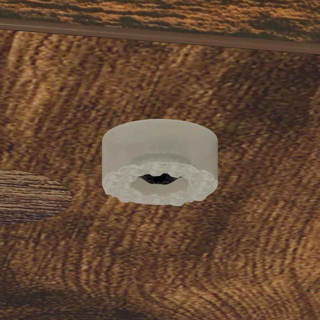 Tavolino 2 pcs Rovere fumé 30 x 30 x 56 cm Legno multistrato | homemem39