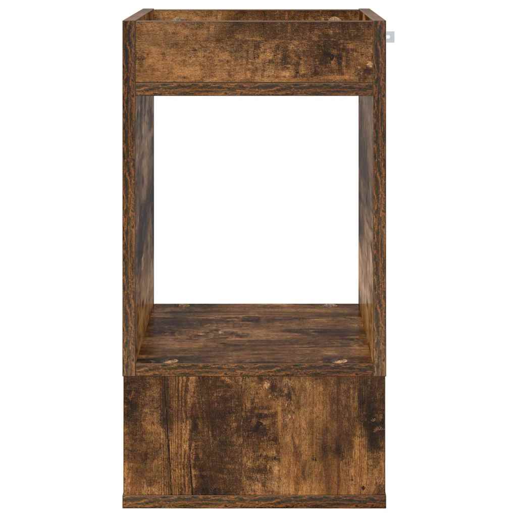 Tavolino 2 pcs Rovere fumé 30 x 30 x 56 cm Legno multistrato | homemem39