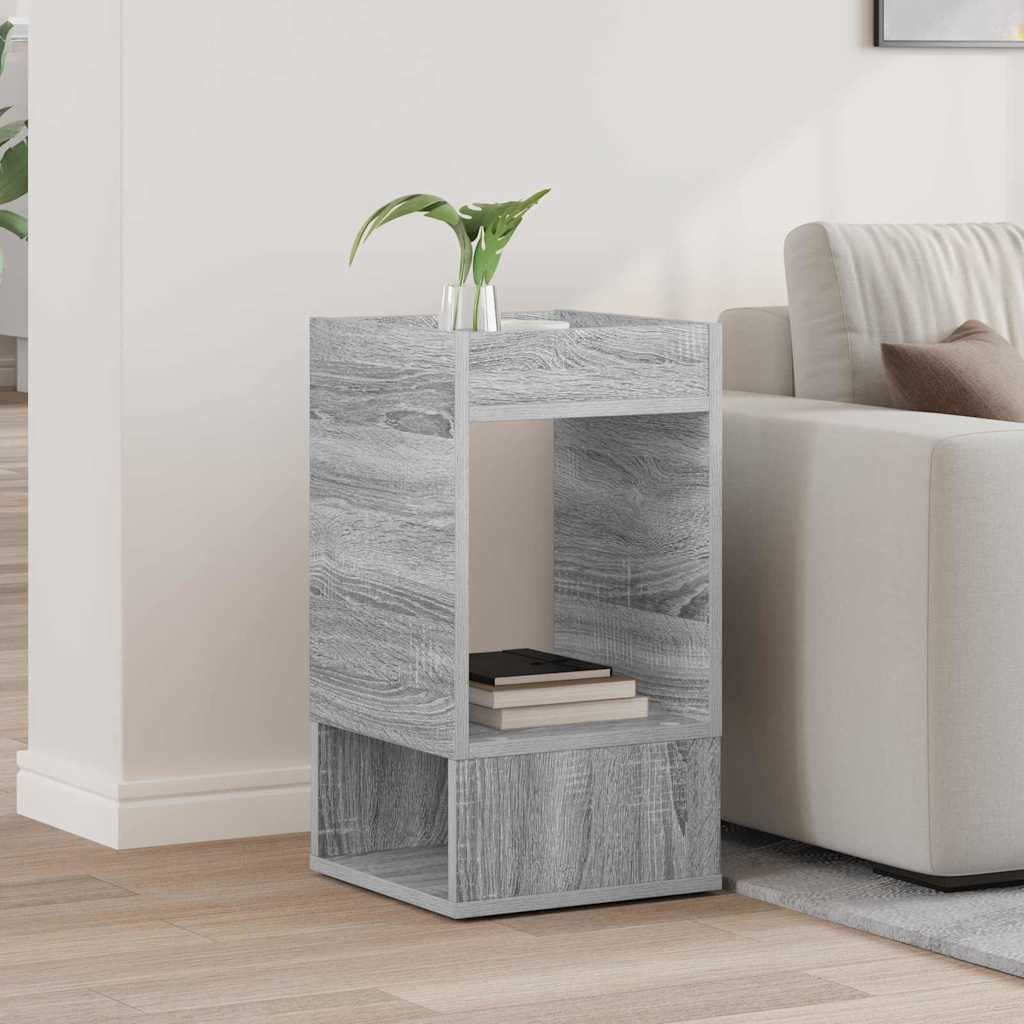 Tavolino Grigio Sonoma 30 x 30 x 56 cm Legno multistrato | homemem39