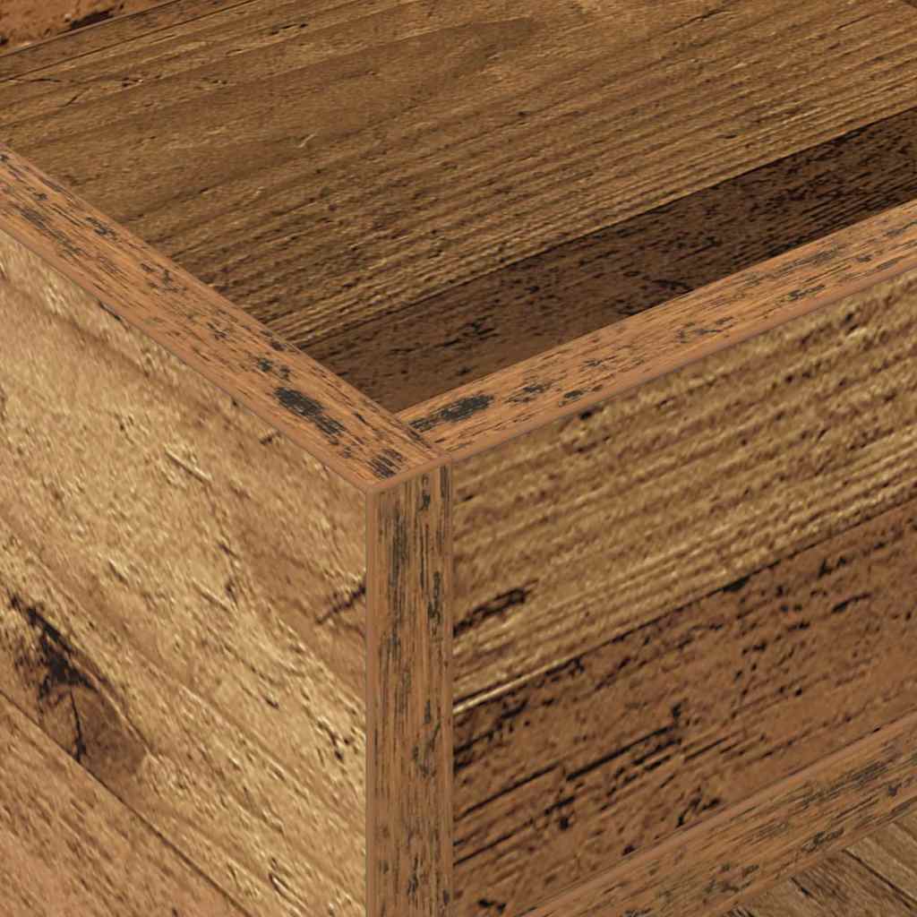 Tavolino Legno vecchio 30 x 30 x 56 cm Legno multistrato | homemem39