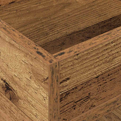 Tavolino Legno vecchio 30 x 30 x 56 cm Legno multistrato | homemem39