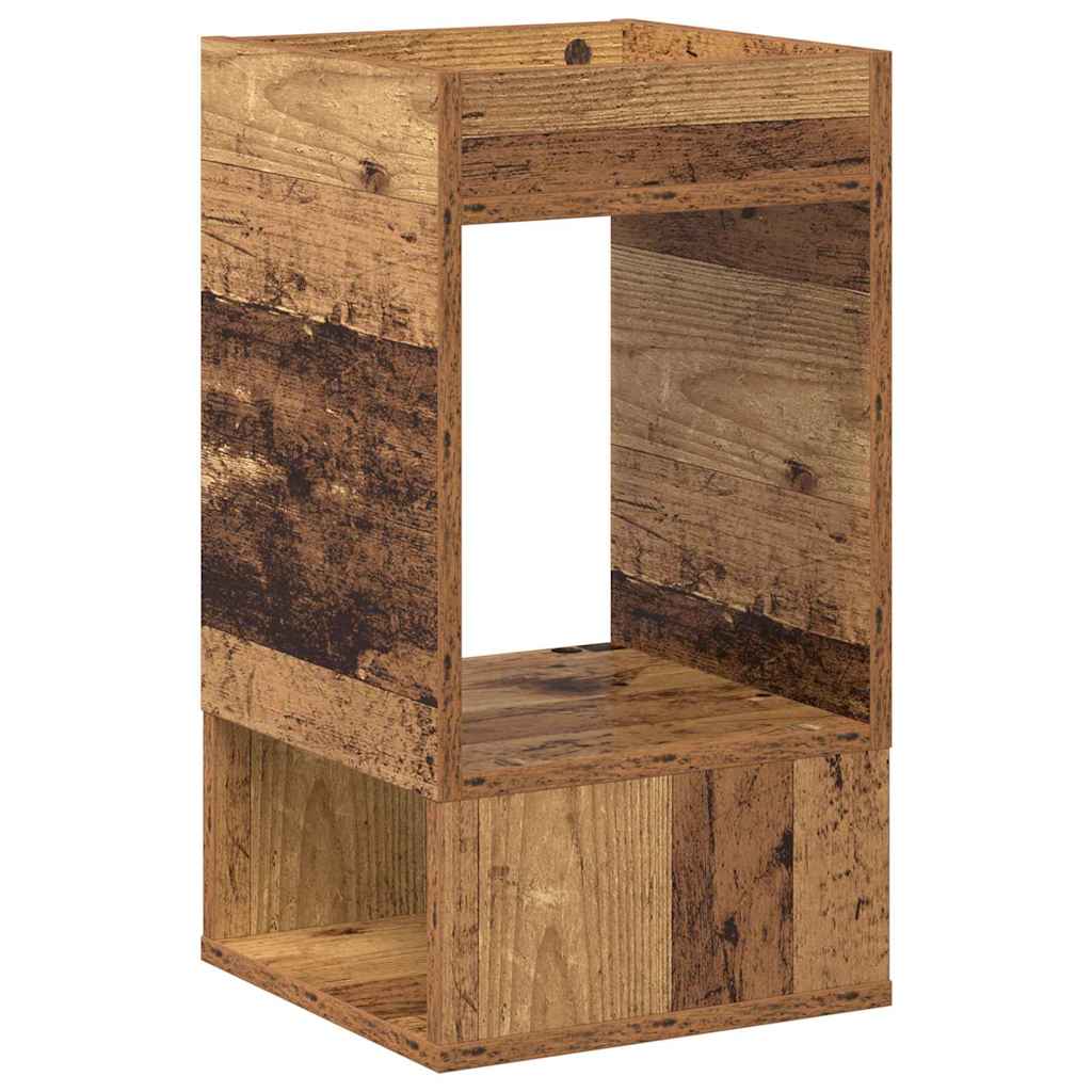 Tavolino Legno vecchio 30 x 30 x 56 cm Legno multistrato | homemem39