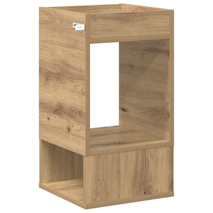 Tavolino Rovere artigianale 30 x 30 x 56 cm Legno multistrato | homemem39