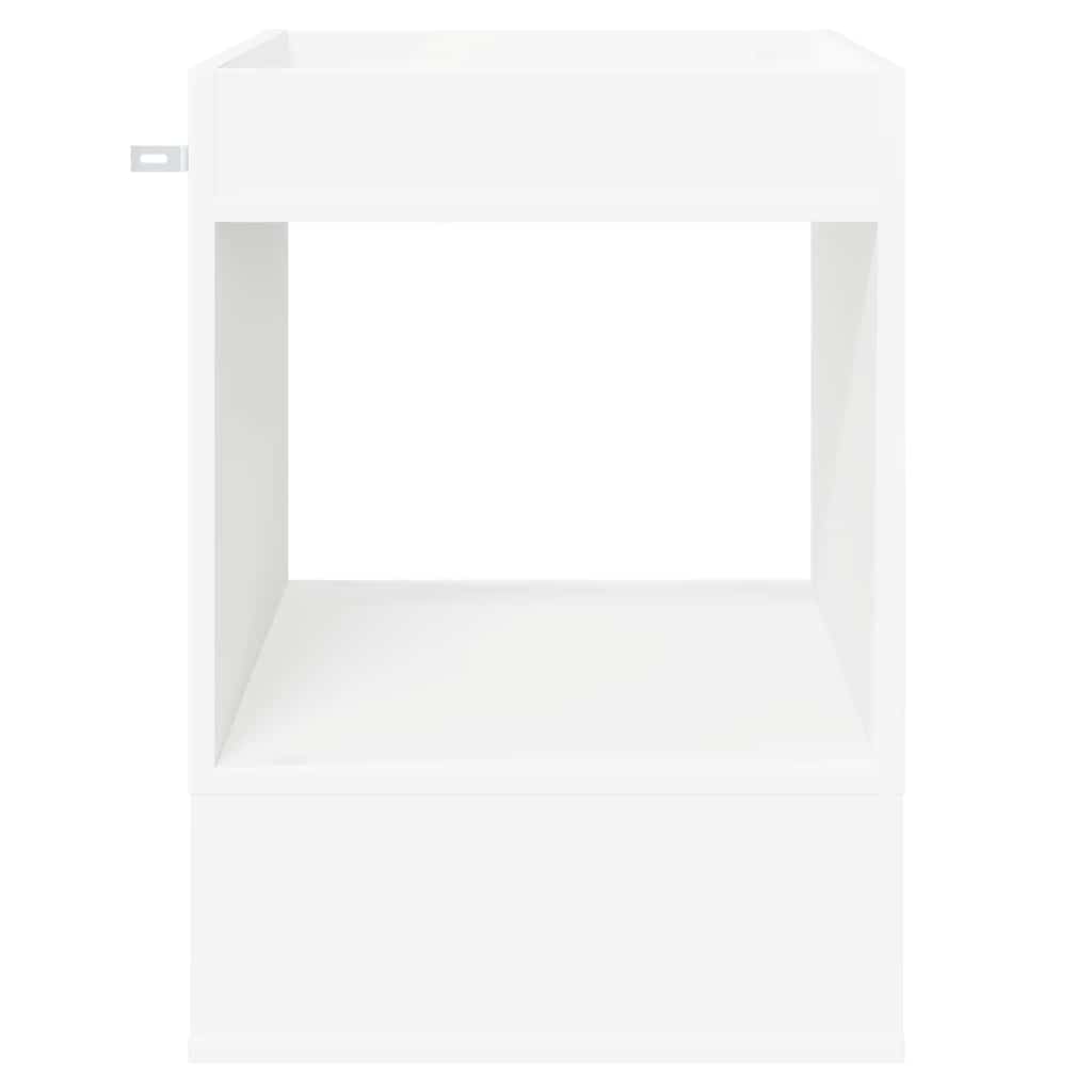 Tavolino 2 pcs Bianco 40 x 40 x 56 cm Legno multistrato | homemem39