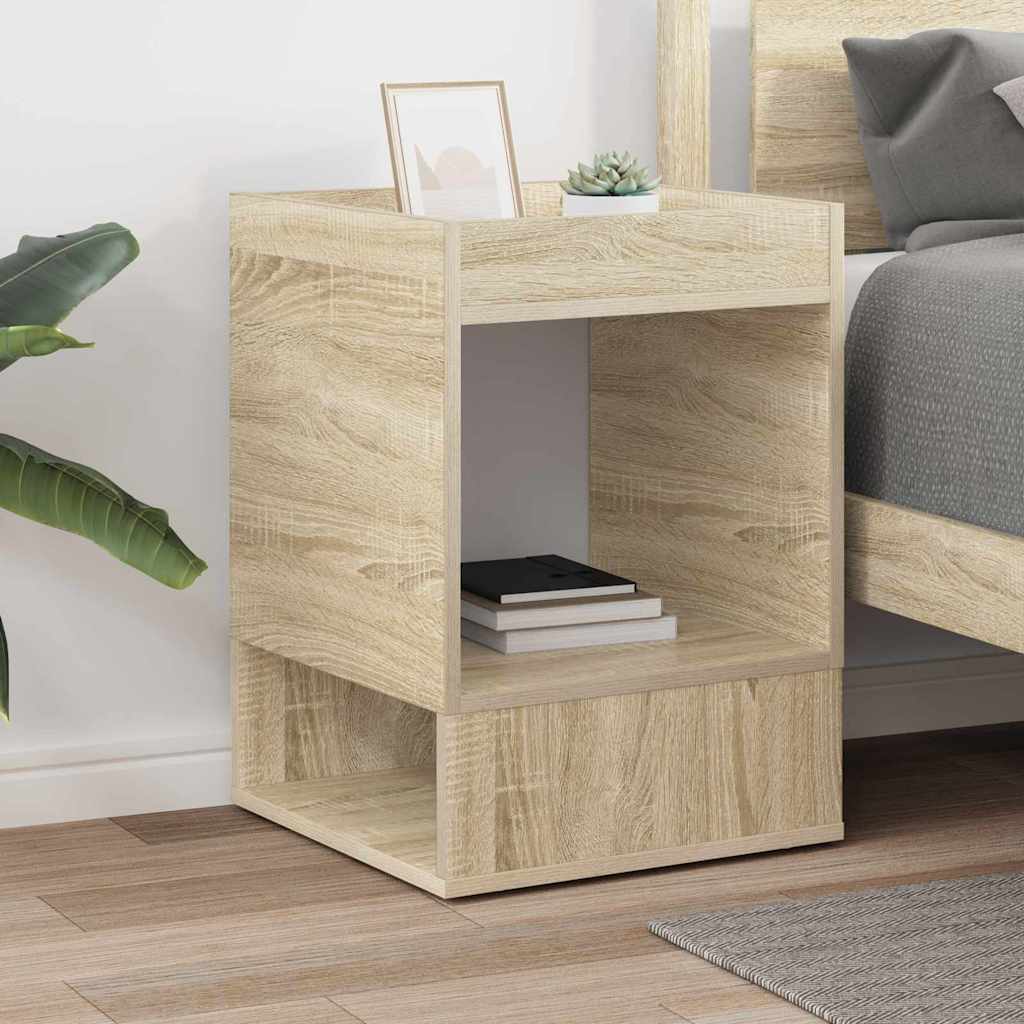 Tavolino Rovere Sonoma 40 x 40 x 56 cm Legno multistrato | homemem39