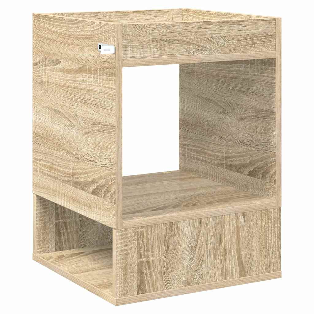 Tavolino 2 pcs Rovere Sonoma 40 x 40 x 56 cm Legno multistrato | homemem39