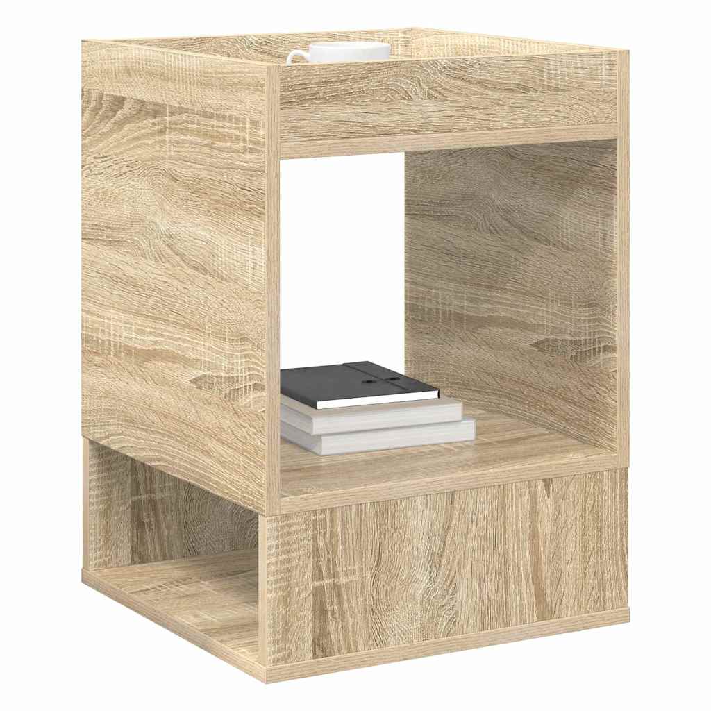 Tavolino 2 pcs Rovere Sonoma 40 x 40 x 56 cm Legno multistrato | homemem39
