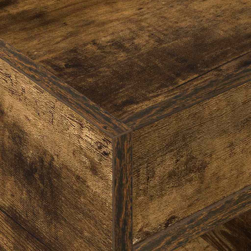Tavolino Rovere fumé 40 x 40 x 56 cm Legno multistrato | homemem39