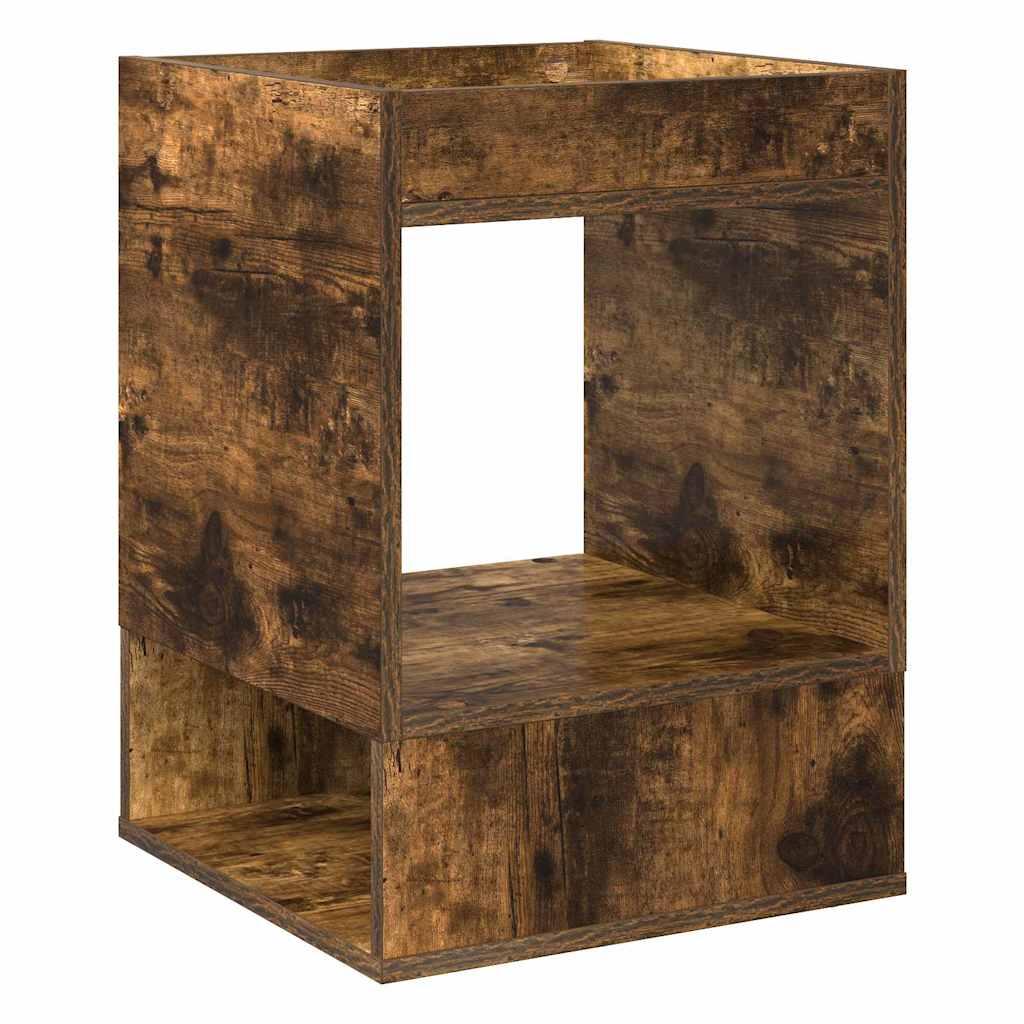 Tavolino Rovere fumé 40 x 40 x 56 cm Legno multistrato | homemem39
