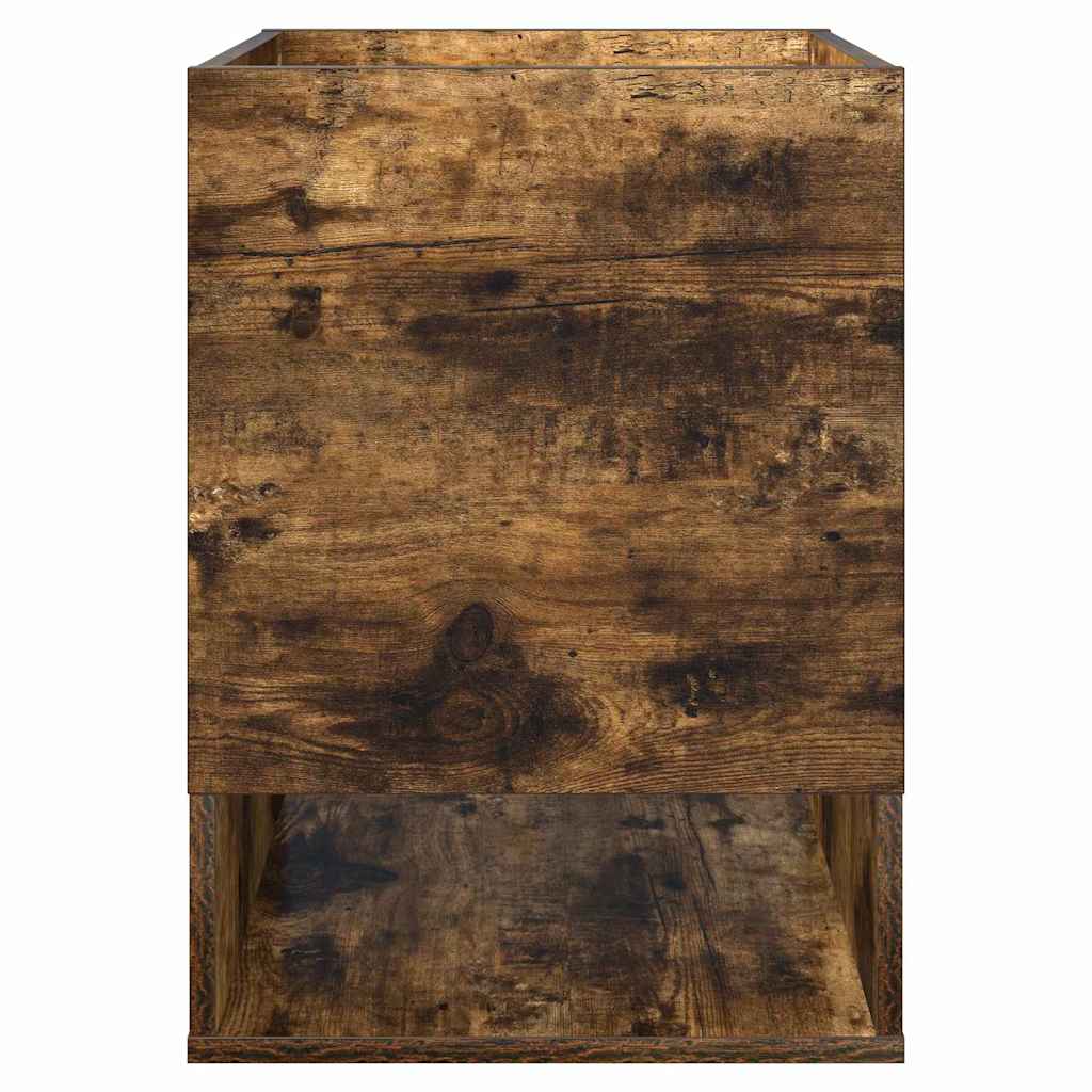 Tavolino Rovere fumé 40 x 40 x 56 cm Legno multistrato | homemem39