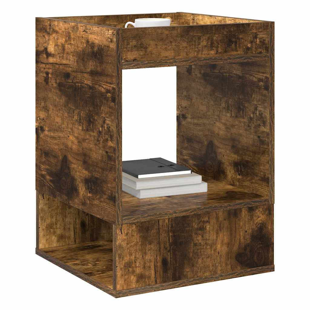 Tavolino 2 pcs Rovere fumé 40 x 40 x 56 cm Legno multistrato | homemem39
