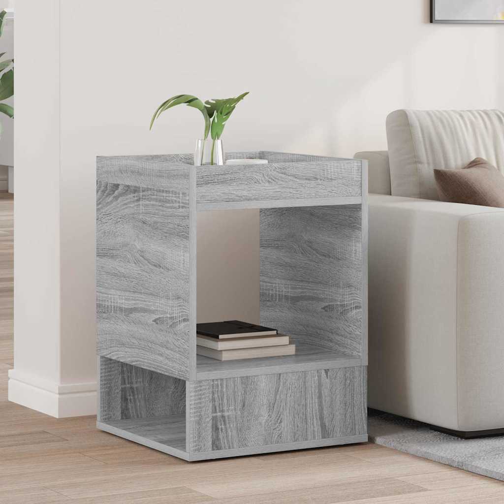 Tavolino Grigio Sonoma 40 x 40 x 56 cm Legno multistrato | homemem39