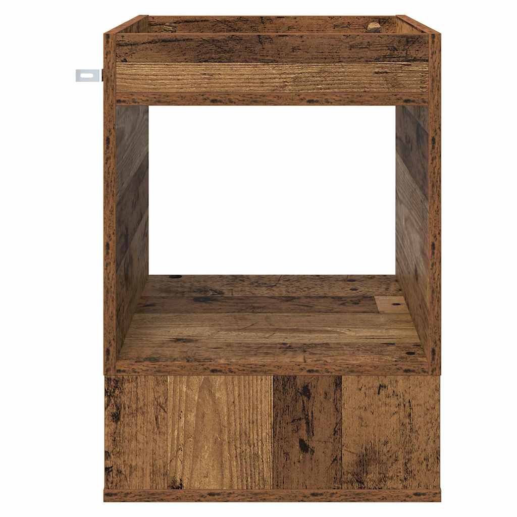 Tavolino 2 pcs Legno vecchio 40 x 40 x 56 cm Legno multistrato | homemem39