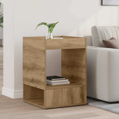 Tavolino Rovere artigianale 40 x 40 x 56 cm Legno multistrato | homemem39