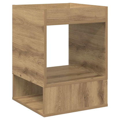 Tavolino Rovere artigianale 40 x 40 x 56 cm Legno multistrato | homemem39