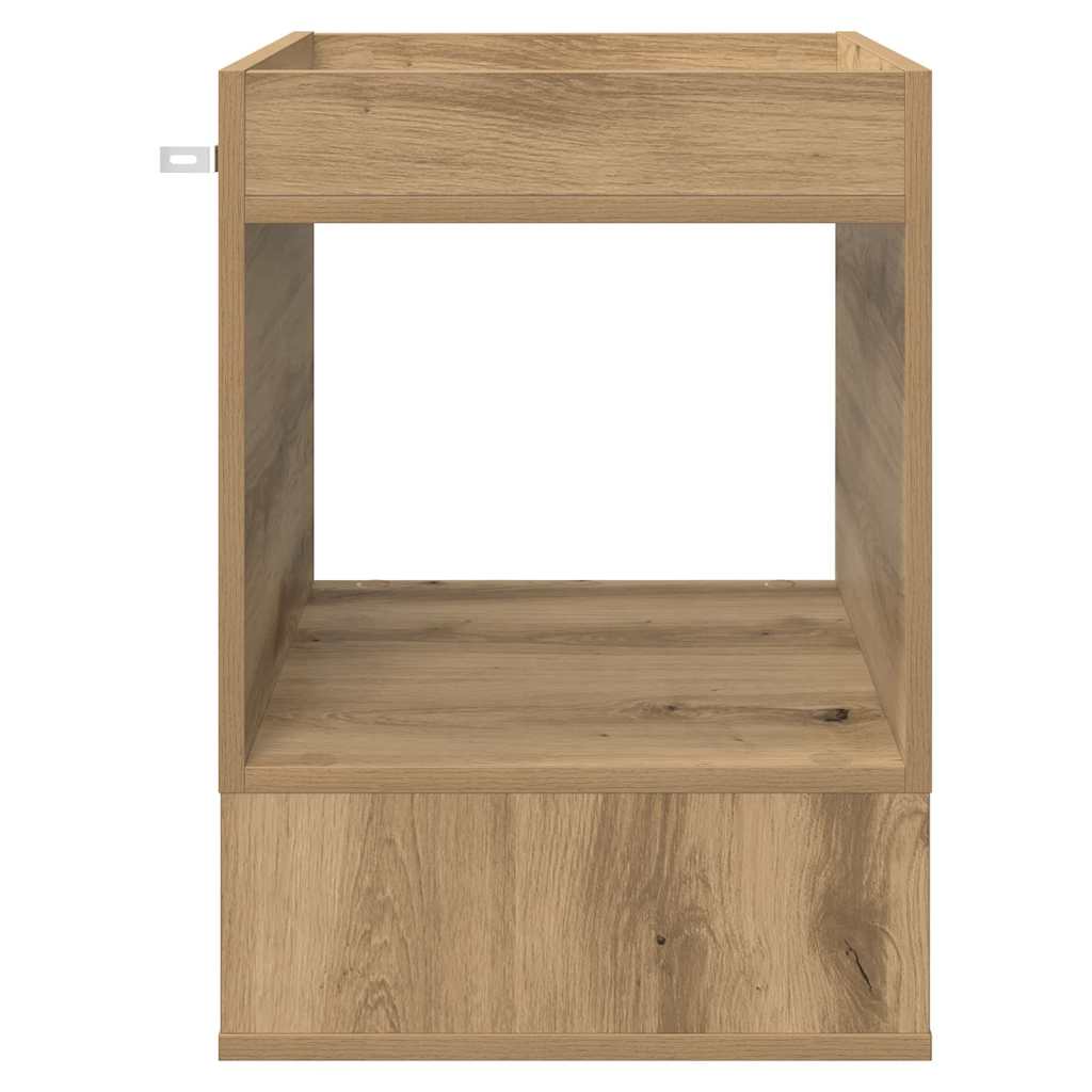 Tavolino Rovere artigianale 40 x 40 x 56 cm Legno multistrato | homemem39