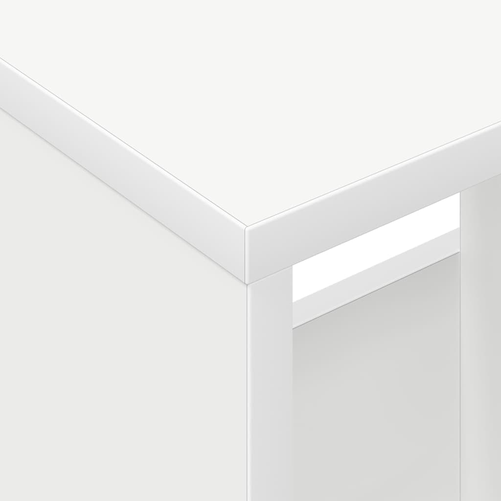 Scaffale per riviste Bianco 102 x 30 x 45 cm