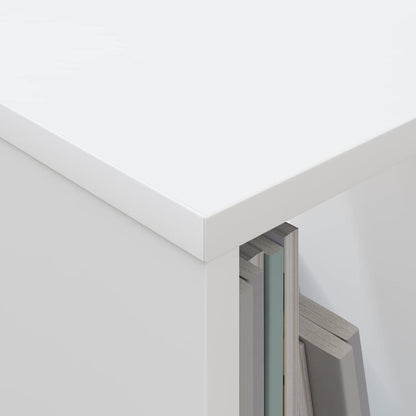 Scaffale per riviste Bianco 102 x 30 x 45 cm