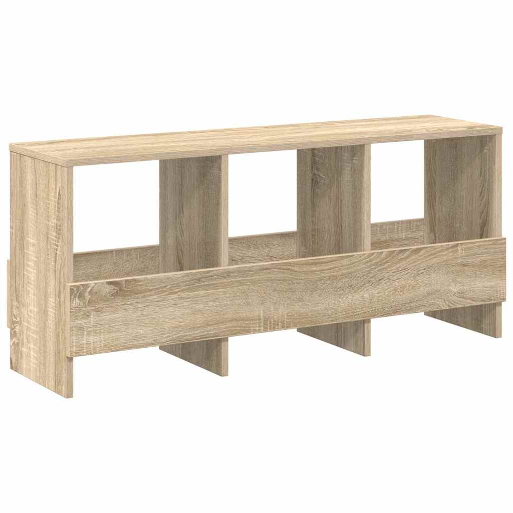 Scaffale per riviste Rovere Sonoma 102 x 30 x 45 cm