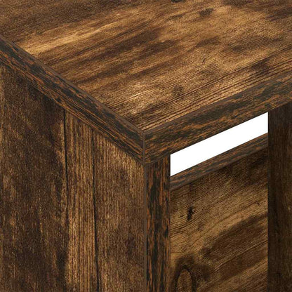 Scaffale per riviste Rovere fumé 102 x 30 x 45 cm