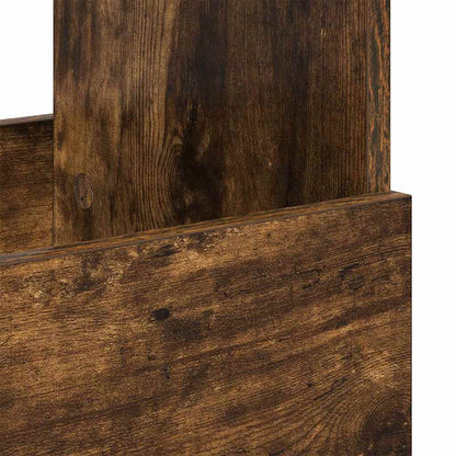 Scaffale per riviste Rovere fumé 102 x 30 x 45 cm