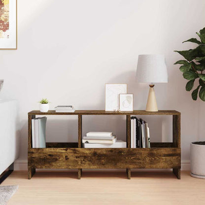 Scaffale per riviste Rovere fumé 102 x 30 x 45 cm