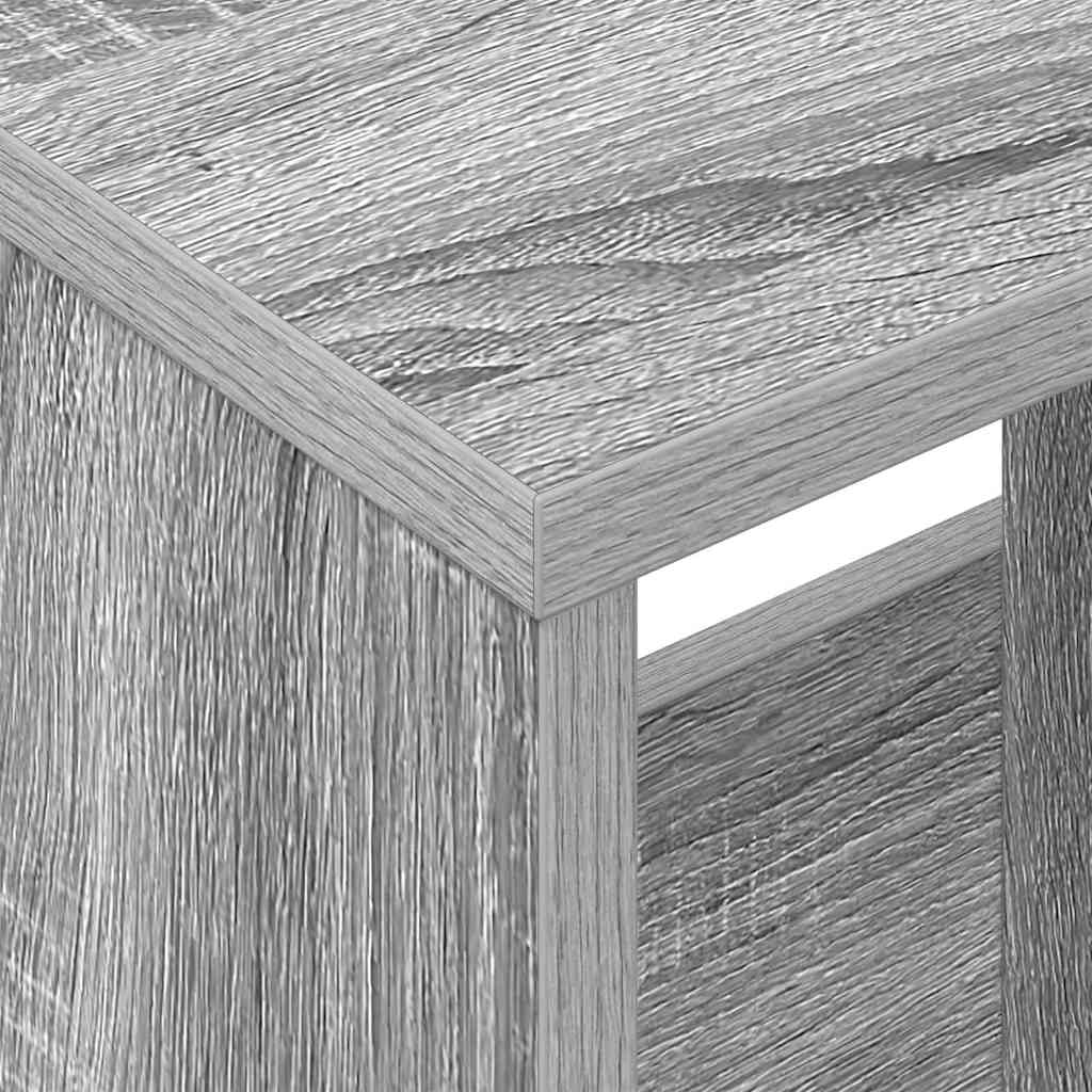 Scaffale per riviste Grigio Sonoma 102 x 30 x 45 cm